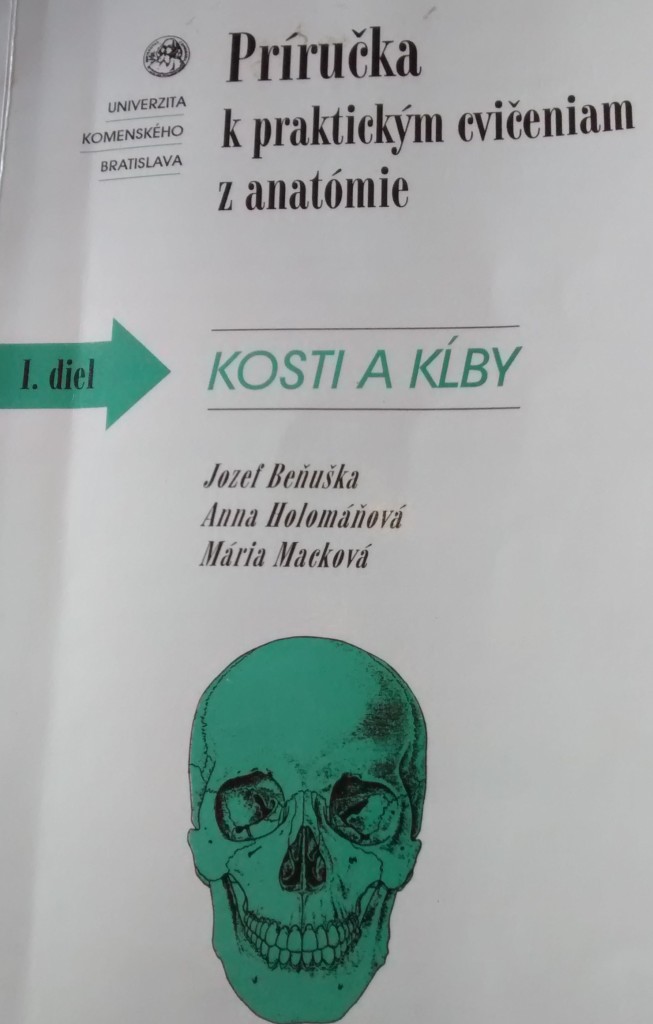 σημειώσεις ανατομίας για σπουδές στην ιατρική του comenius university bratislava