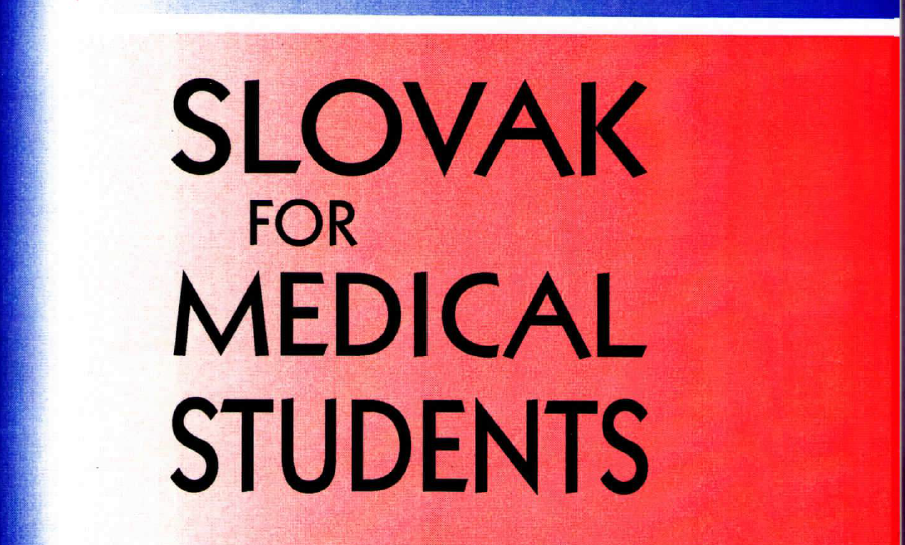 σπουδές ιατρικής στη σλοβακία, σλοβάκικη γλώσσα